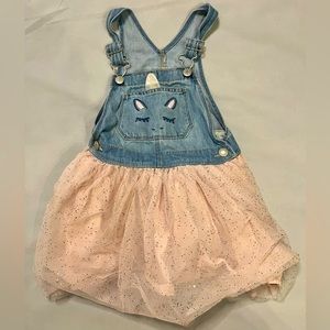 Oshkosh 5T Unicorn Jumper Dress
